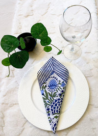 Block Print Napkins- Set Of 4