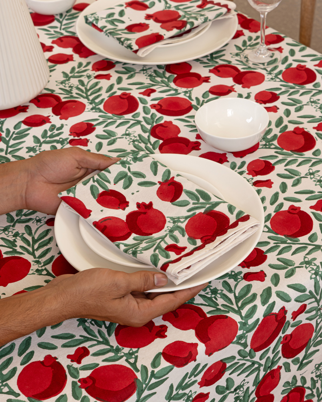 Block Print Napkins- Set Of 4
