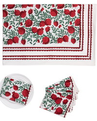 Block Print Napkins- Set Of 4