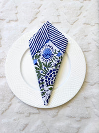 Block Print Napkins- Set Of 4