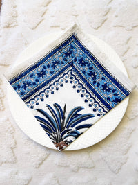 Block Print Napkins- Set Of 4