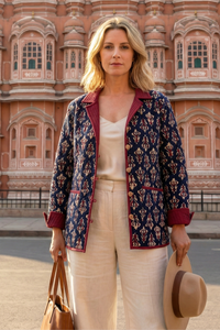 The Marin Jackets Midnight Gulab