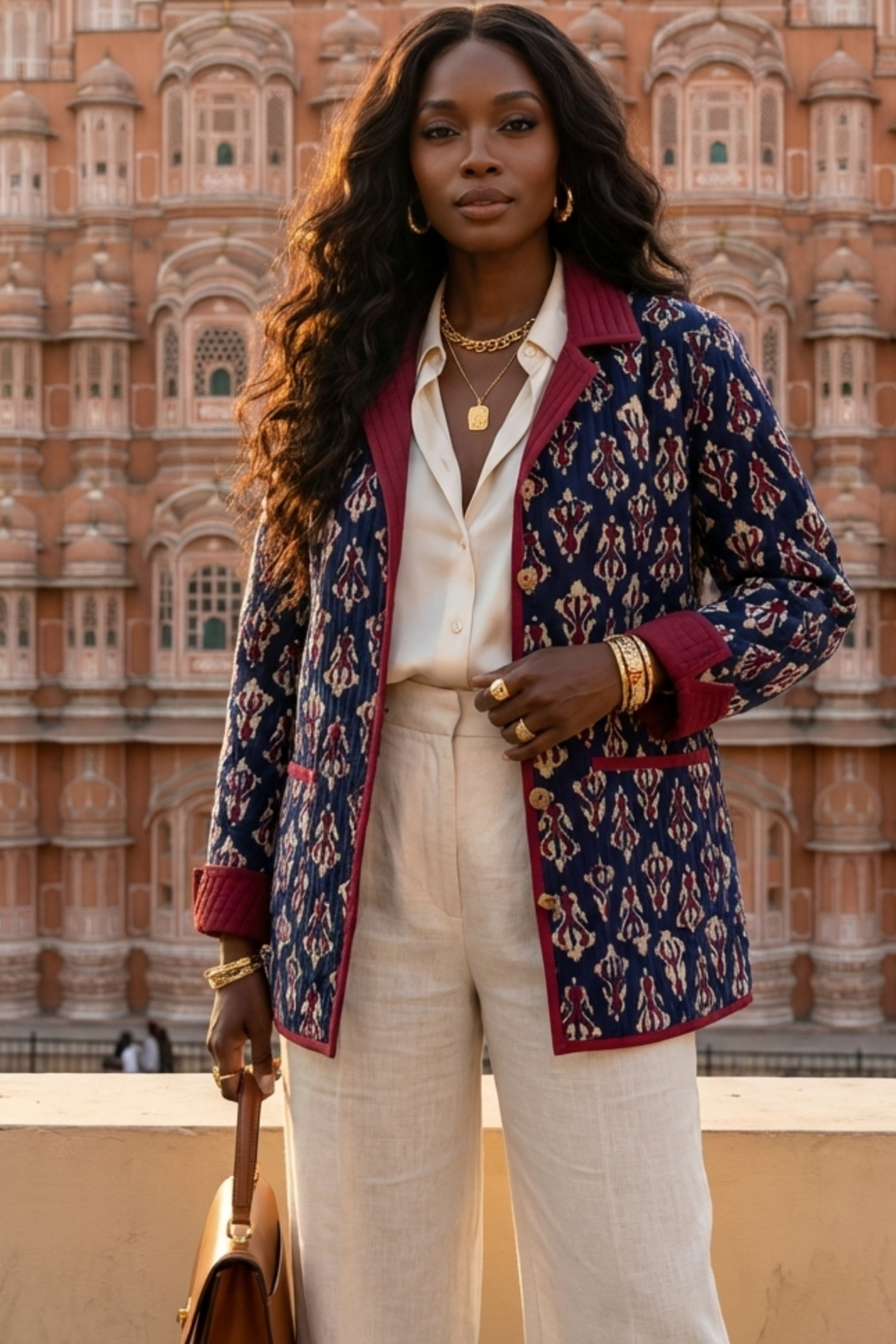 The Marin Jackets Midnight Gulab